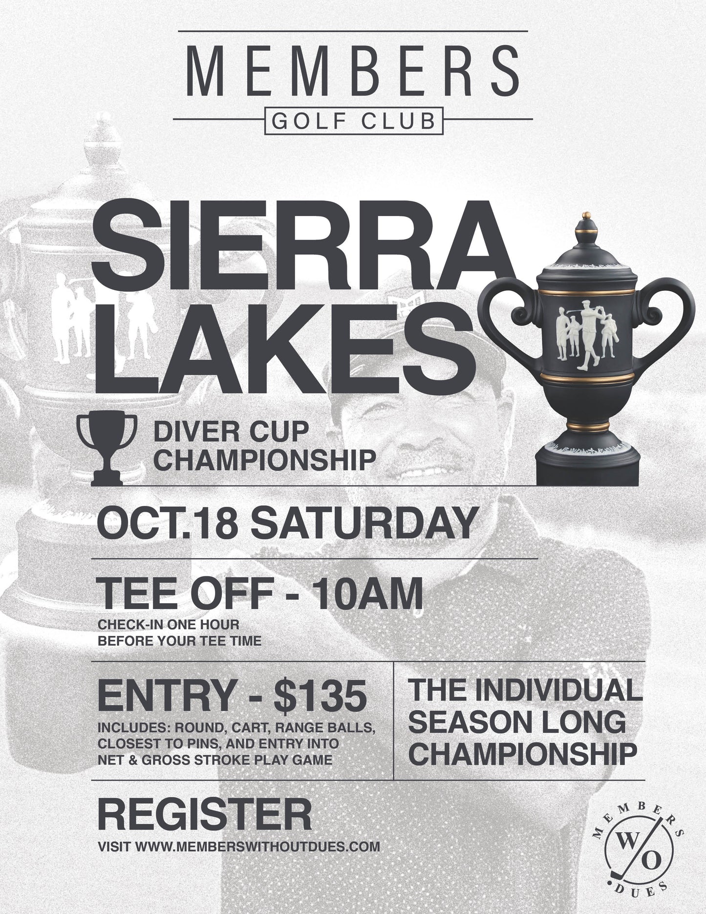 Members Only Individual Stroke Play Sierra Lakes Golf Course