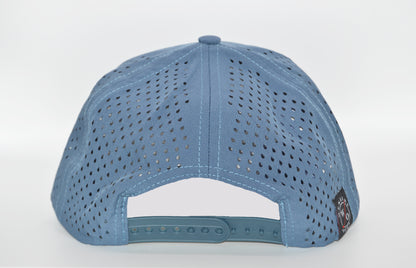 New Members Performance Rubber Label Lid Blue Hat