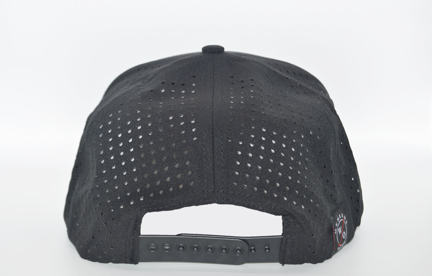 New Members Performance Rubber Label Lid Black Hat