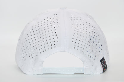 New Members Performance Rubber Label Lid Dues White Hat