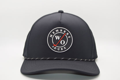 New Members Caddy Hat Black