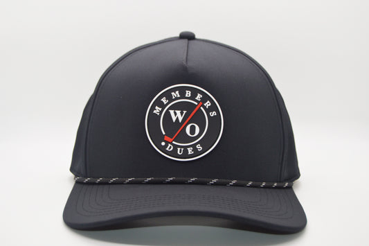 New Members Caddy Hat Black