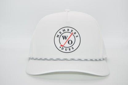 New Members Caddy Hat White