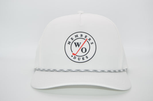 New Members Caddy Hat White