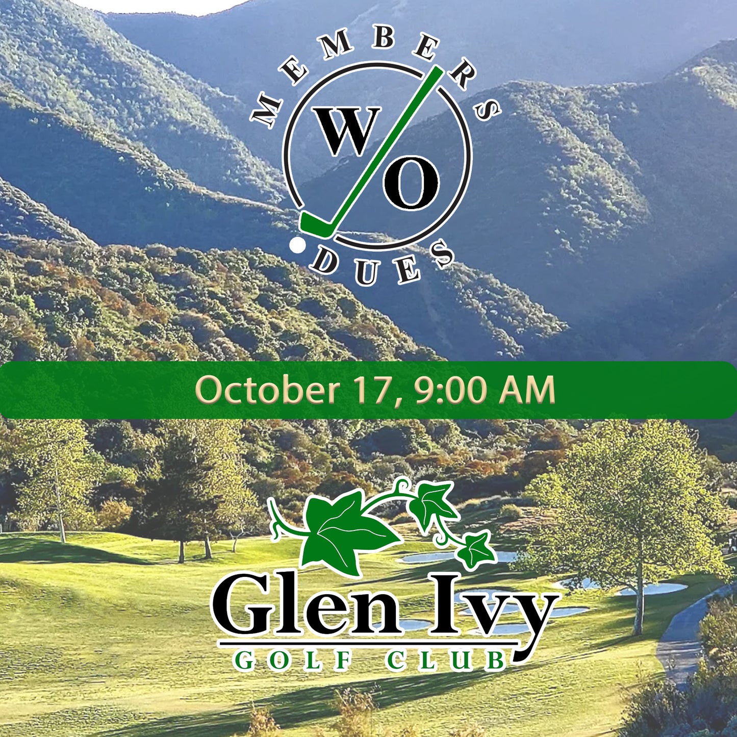 Members Only Individual Stroke Play Glen Ivy