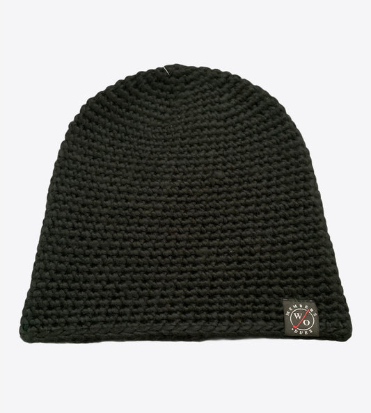 Members W/O Dues Beanie Black