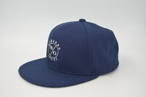 Members W/O Dues Dimple Hat Navy Gold Letter